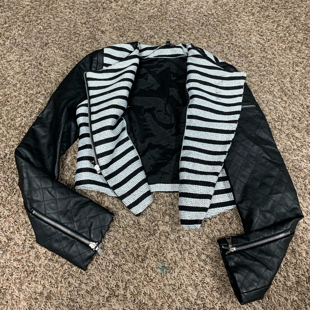 Women’s pleather jacket